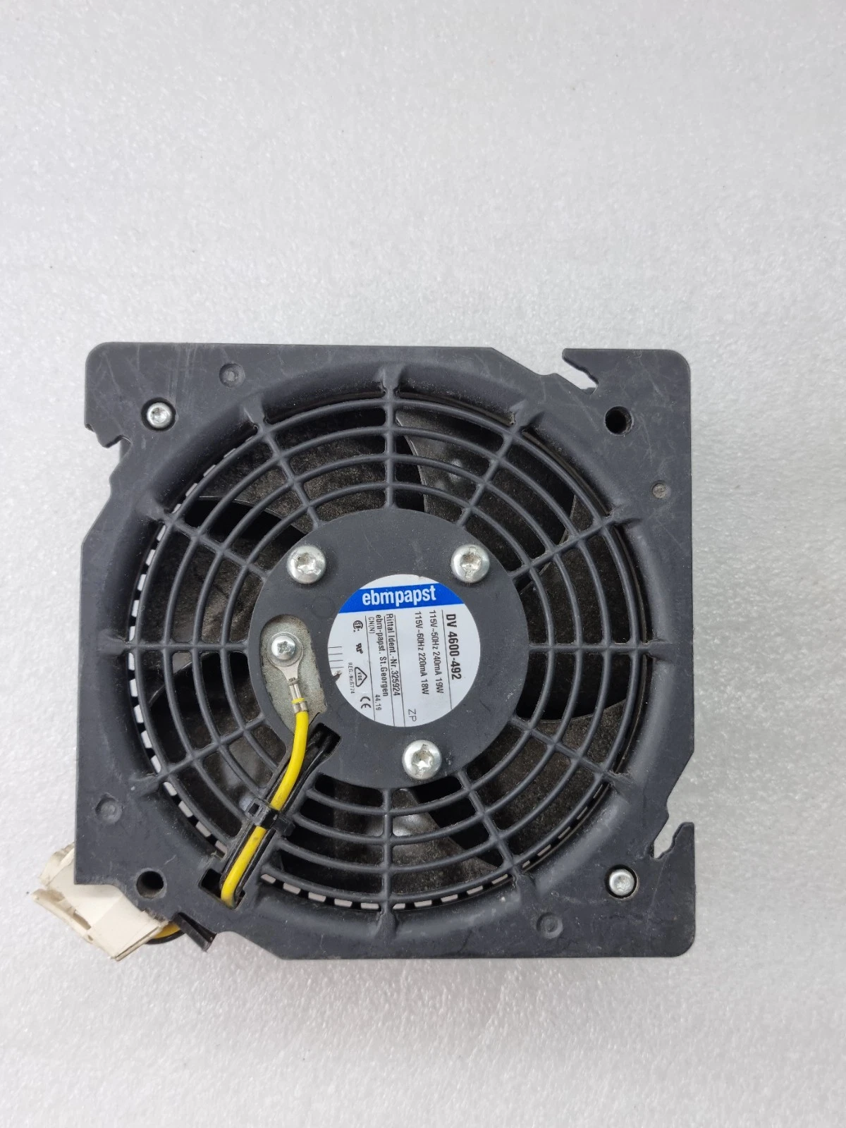 ebmpapst DV 4600-492 115V Cabinet Fan DV4600492